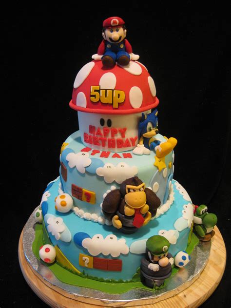 Super Mario Bros cake — Children's Birthday Cakes | Mario bros cake, Super mario cake, Mario ...