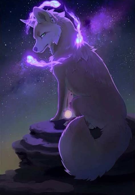 Mythical creatures art, Anime wolf drawing, Anime wolf girl