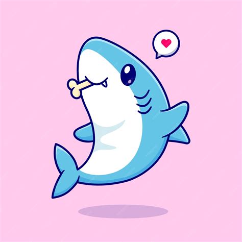 Cute Shark Illustration