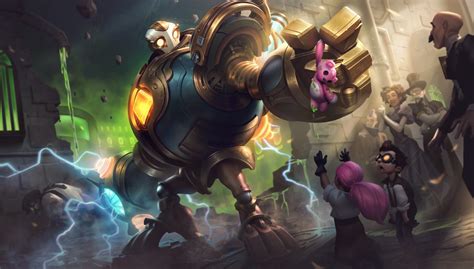 Riot officially reveals League’s 2021 Victorious skin for Blitzcrank - Dot Esports