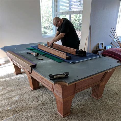 9-foot six-legged pool table. Anaheim Hills family got the table from a ...