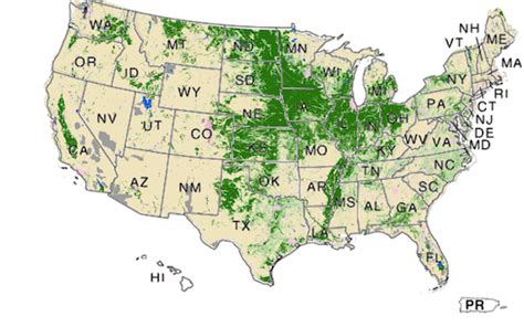 United States Land Use Map