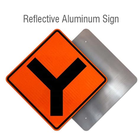 Y Intersection Sign - Get 10% Off Now