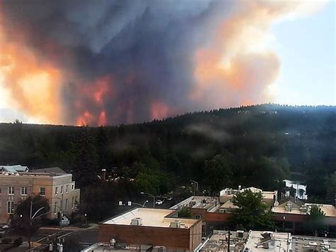 Two Bulls Wildfire in Bend, Oregon: Time-Lapse Footage : People.com