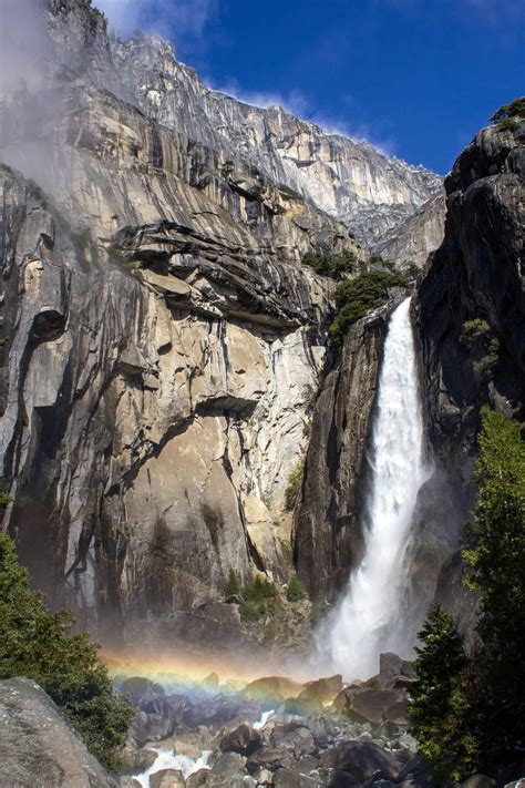 Lower Yosemite Falls, Yosemite National Park, California/ One of my ...