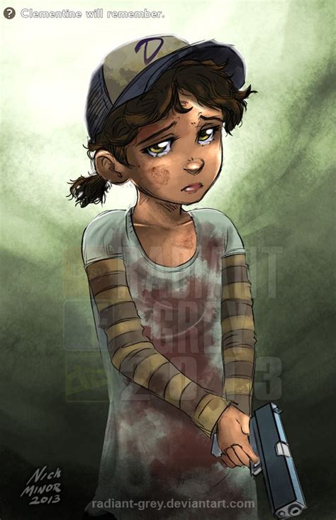 Clementine will remember by Radiant-Grey on deviantART | Walking dead game, The walking dead ...