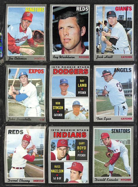 Lot Detail - Lot of 250+ Assorted 1970 Topps Baseball Cards w. Jim Bunning