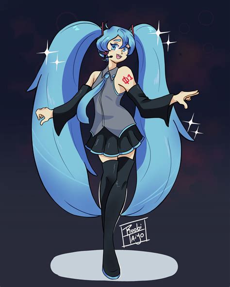 Hatsune Miku Fanart by roobnkawaii on DeviantArt