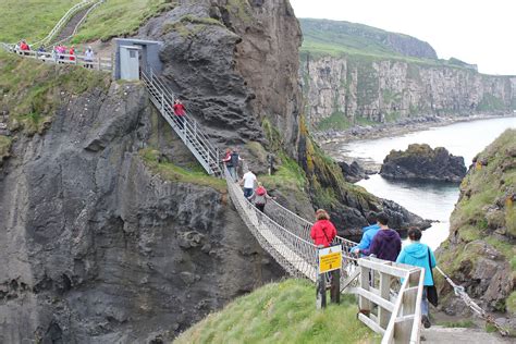 If You Are a Lover Of Adrenaline, Visit Carrick-a-Rede Rope Bridge ...