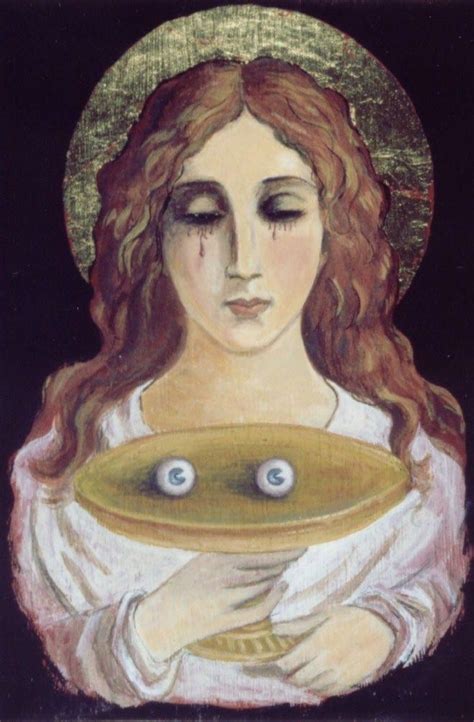 St. Luzia {Lucia} of Sicily, patron Saint of Eyes #catholicism Santa Lucia, Religious Paintings ...