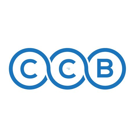 CCB letter logo design on white background. CCB creative initials letter logo concept. CCB ...