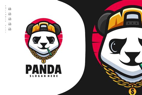 Panda Logo Design, Graphic Templates - Envato Elements