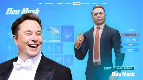 I Made Elon Musk His Own Fortnite Skin... - YouTube