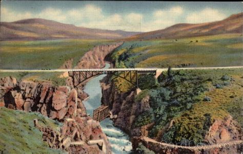 Sapinero Bridge over the Lake Fork of the Gunnison River