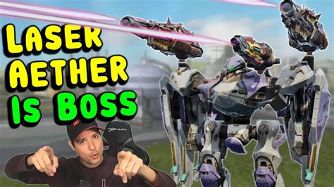 Don't Mess with LASER AETHER! My First War Robots 2023 Gameplay WR - YouTube