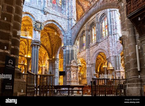 Avila, Spain, 07.10.21. Cathedral of Avila (Cathedral of the Saviour ...