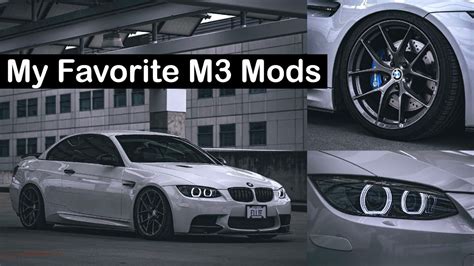 Top 5 Unique Mods for an E92 M3 | BMW Budget Build E93 Mod List Update - YouTube