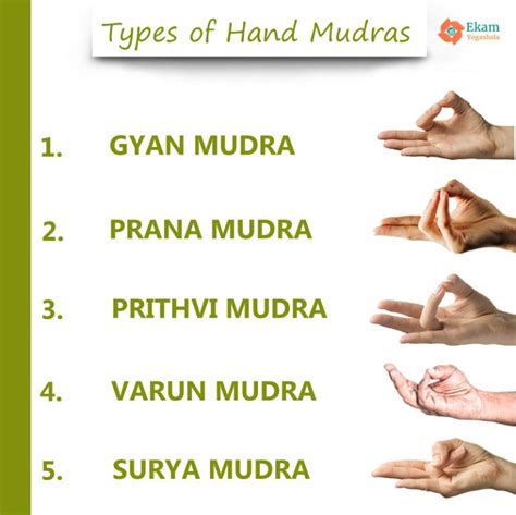 Meaning, Power Of Hand Mudra And Benefits Of Mudra - Ekam Yogashala | Hand mudras, Mudras ...