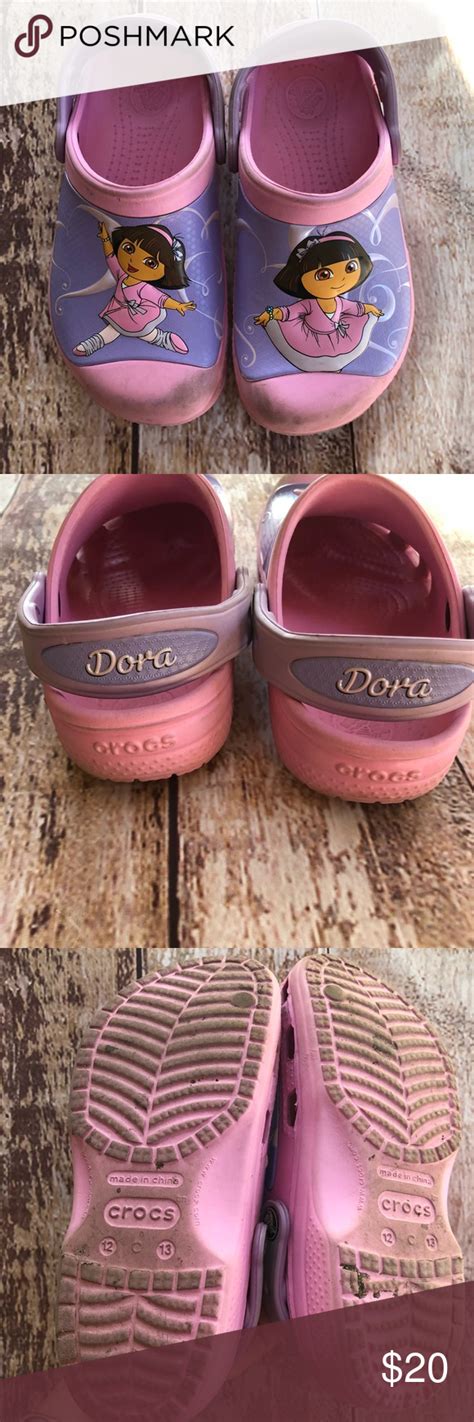 Crocs Dora the explorer ballerina size 12/13 | Dora the explorer, Crocs shoes, Crocs