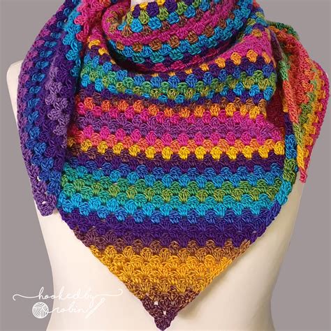 Bottom Up Granny Shawl — Hooked by Robin