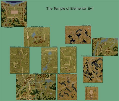 Return To The Temple Of Elemental Evil Maps - studiosxen