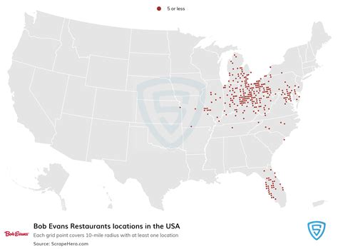 List of Bob Evans Restaurants locations in USA | ScrapeHero Data Store