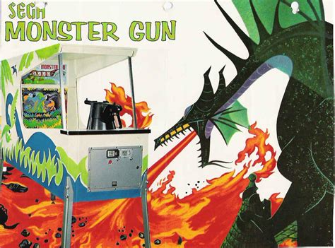 1972 Sega Monster Gun operated arcade gun rifle range game