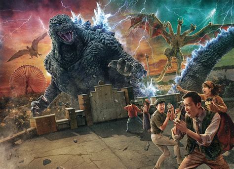 Друг on Twitter: "RT @KaijuNewsOutlet: An official new Godzilla ride titled "Godzilla the ...