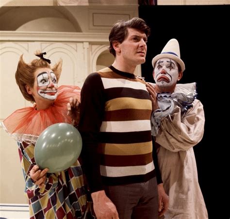 Companion Steven Taylor (Peter Purves) with Clara (Carmen Silvera) and Joey the Clown (Campbell ...