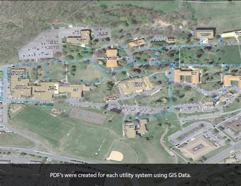 Cedar Crest College Campus Utility GIS Mapping Project Profile ...