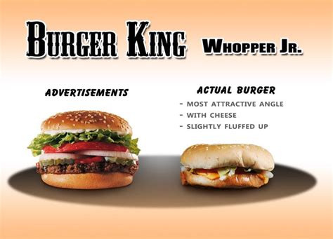 What You Really Get: Burger King - Whopper Jr.