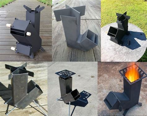 Diy Rocket Stove Dimensions - DIY Craft