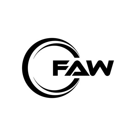 FAW Logo Design, Inspiration for a Unique Identity. Modern Elegance and ...