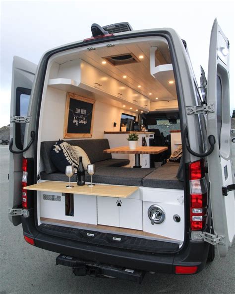 Converted camper van is a cozy home on wheels | Van conversion interior ...