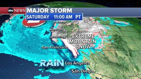 California winter storm: Blizzard warning issued as snow heads to Sierra Nevada mountains