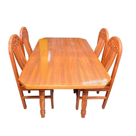 Wooden Dining Table set in Pondicherry - Sri Ganesan Furniture