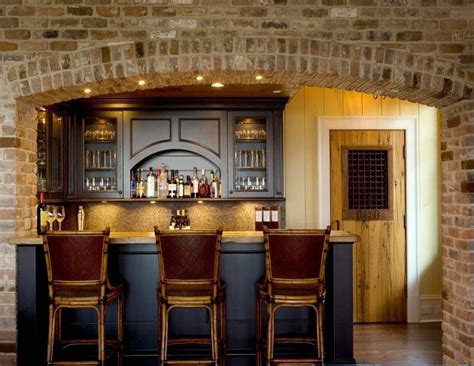 15 Distinguished Rustic Home Bar Designs For When You Really Need That Drink