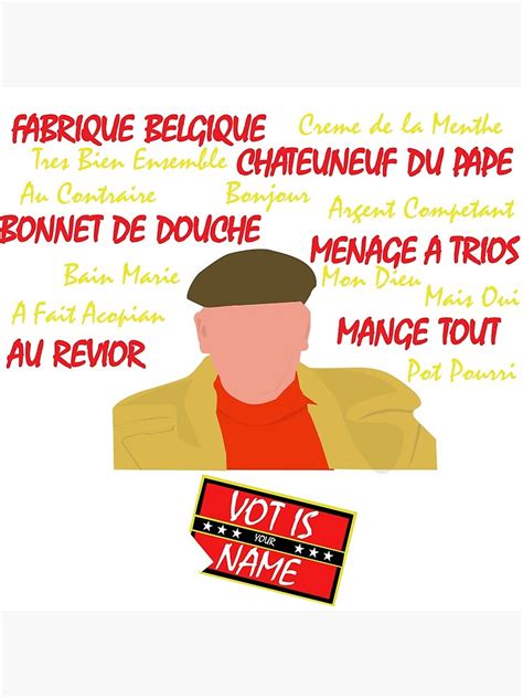 "Del Boy French Phrases" Poster for Sale by Philly85 | Redbubble