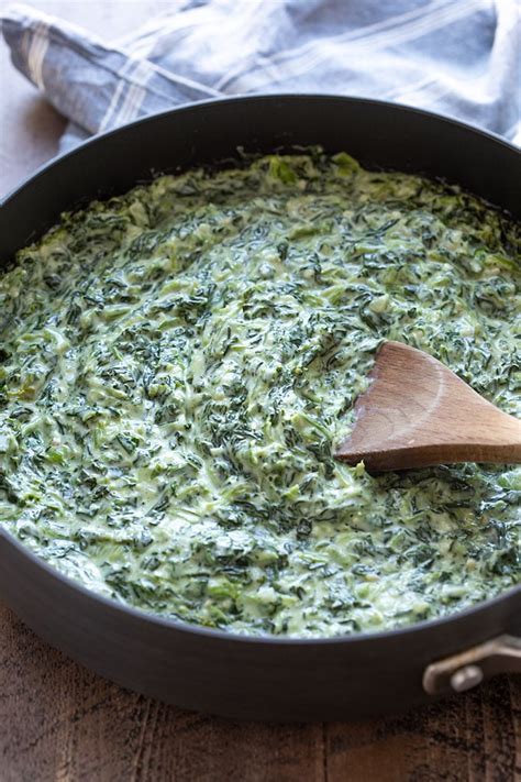 Easy Creamed Spinach | The Blond Cook