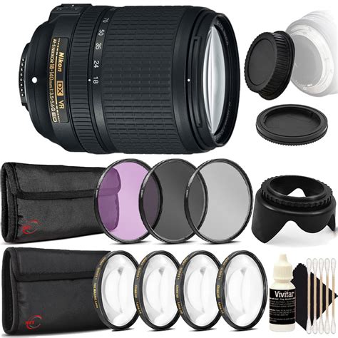 Nikon AF-S DX NIKKOR 18-140mm f/3.5-5.6G ED Vibration Reduction Zoom Lens with Auto Focus for ...