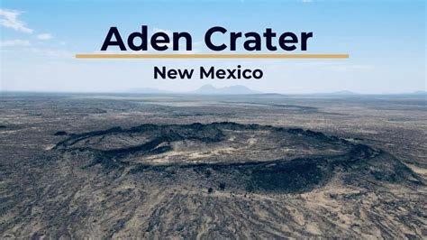 Aden Crater | New Mexico - YouTube