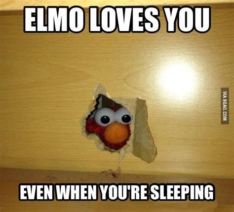 Watching. Always watching. | Elmo memes, Funny jokes, Sesame street memes