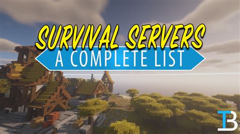 Minecraft Survival Servers - Top 10 Best Minecraft Survival Servers