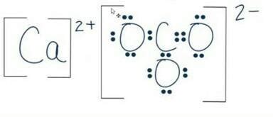 Caco3 Lewis Dot Structure