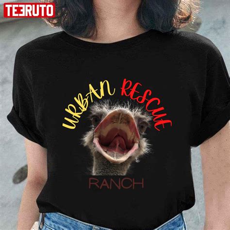 Urban Rescue Ranch Funny Meme Graphic Unisex T-Shirt - Teeruto