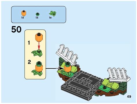 40352 Thanksgiving Scarecrow - LEGO instructions and catalogs library