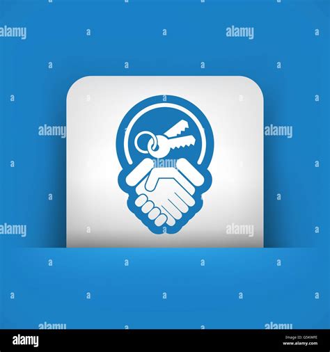 Delivery of the keys Stock Vector Image & Art - Alamy