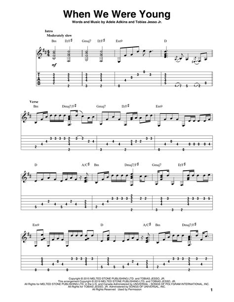 When We Were Young (arr. Bill LaFleur) by Adele - Solo Guitar - Guitar Instructor