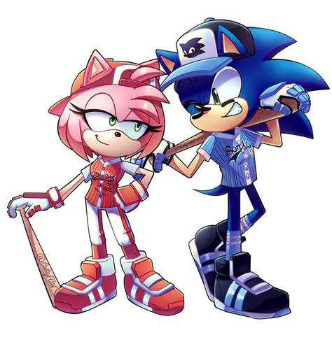 Sonic and Amy Baseball! | Sonic the Hedgehog! Amino