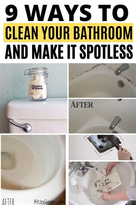 9 Shocking Bathroom Cleaning Tips Proven By Pros - Craftsonfire ...